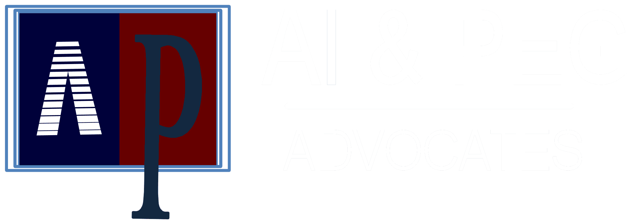AI & Peg Advocates Law Firm Logo